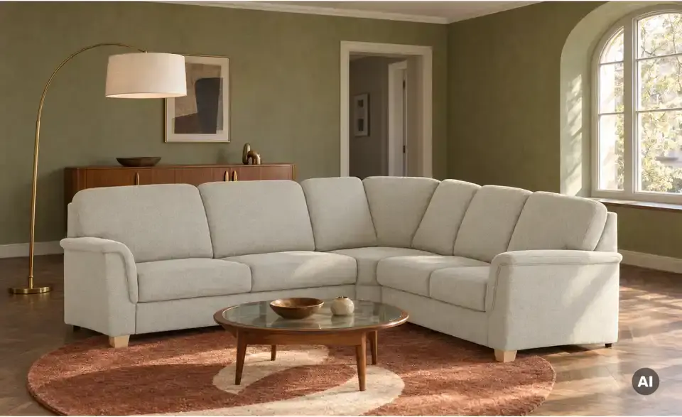 smart Ecksofa Valencia, in Wohnsituation