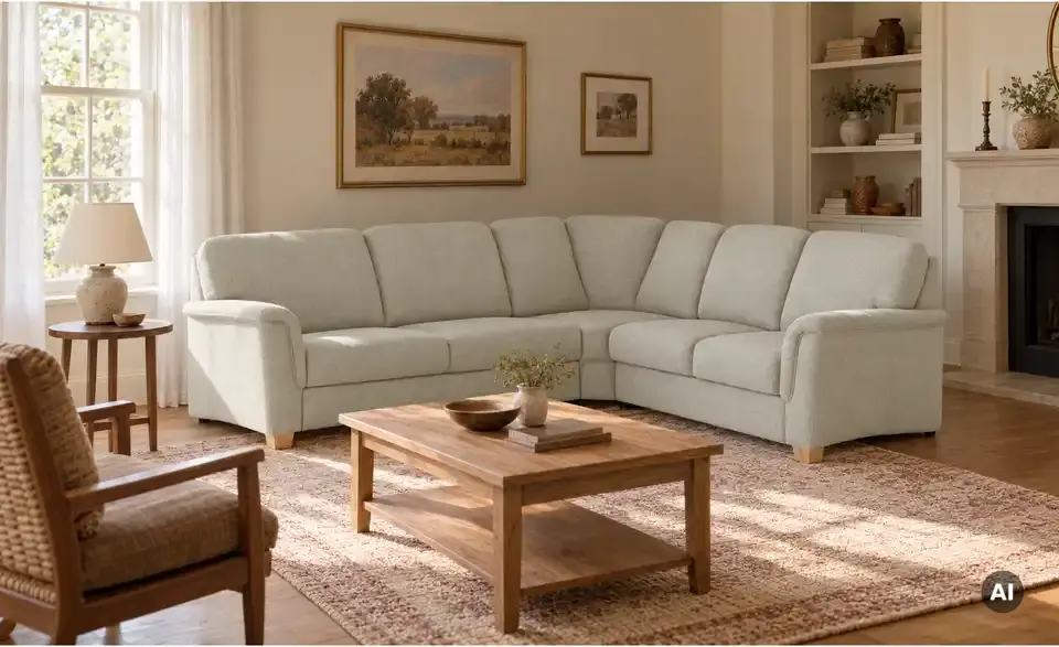 smart Ecksofa Valencia, in Wohnsituation