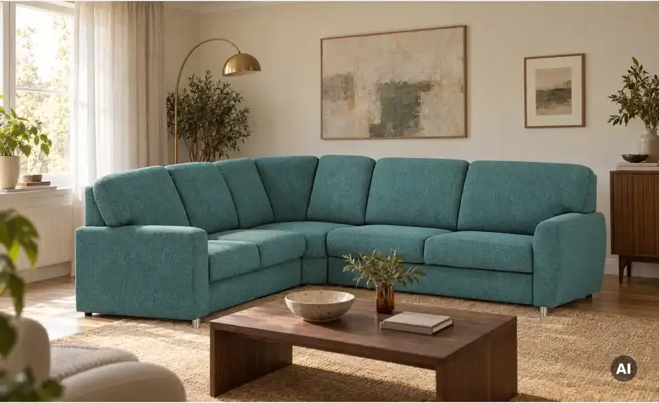 smart Ecksofa Valencia, in Wohnsituation
