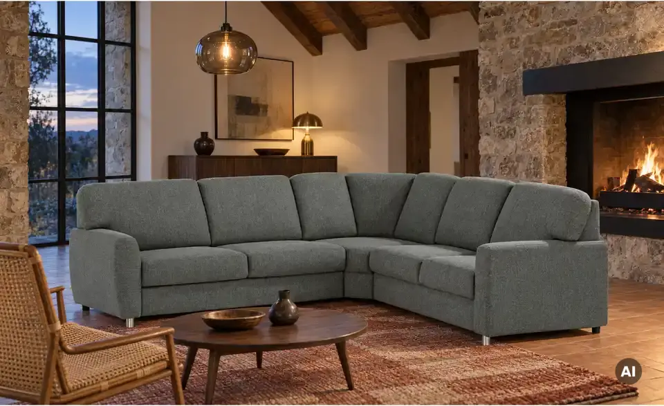 smart Ecksofa Valencia, in Wohnsituation