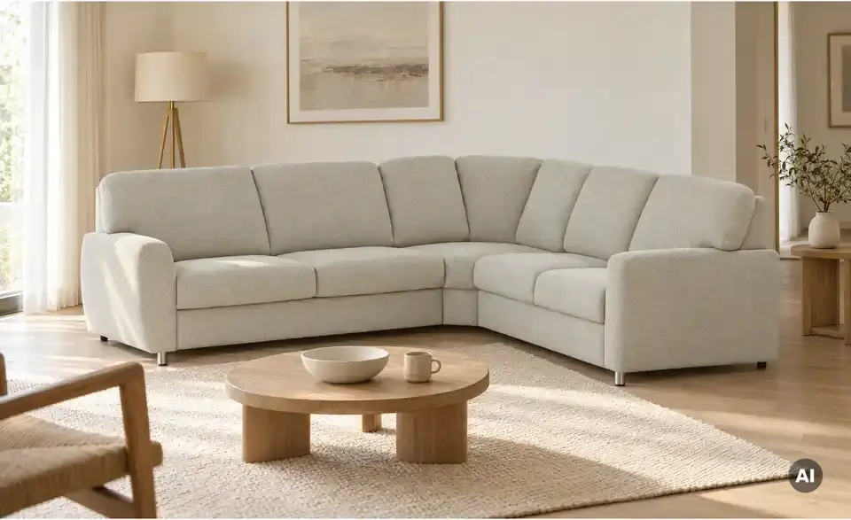 smart Ecksofa Valencia, in Wohnsituation