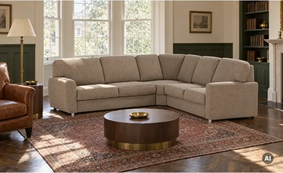 smart Ecksofa Valencia, in Wohnsituation