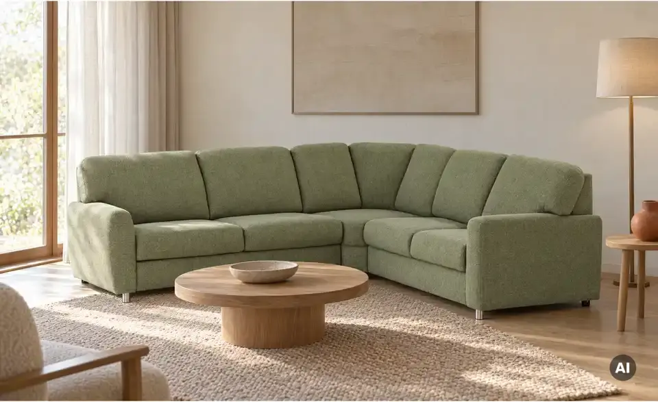 smart Ecksofa Valencia, in Wohnsituation