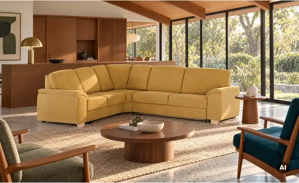 smart Ecksofa Valencia, in Wohnsituation