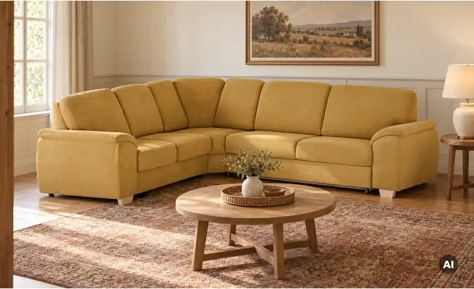smart Ecksofa Valencia, in Wohnsituation