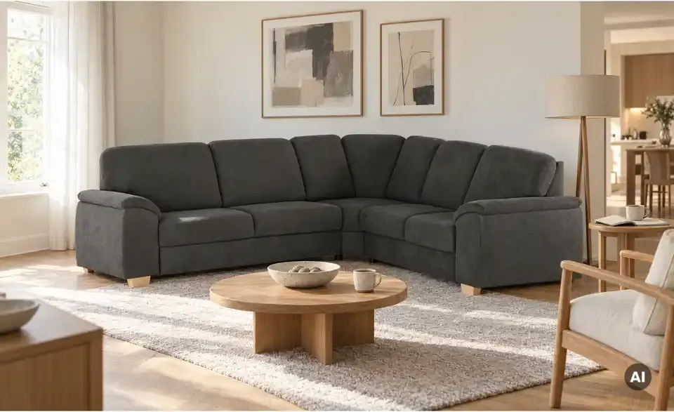 smart Ecksofa Valencia, in Wohnsituation