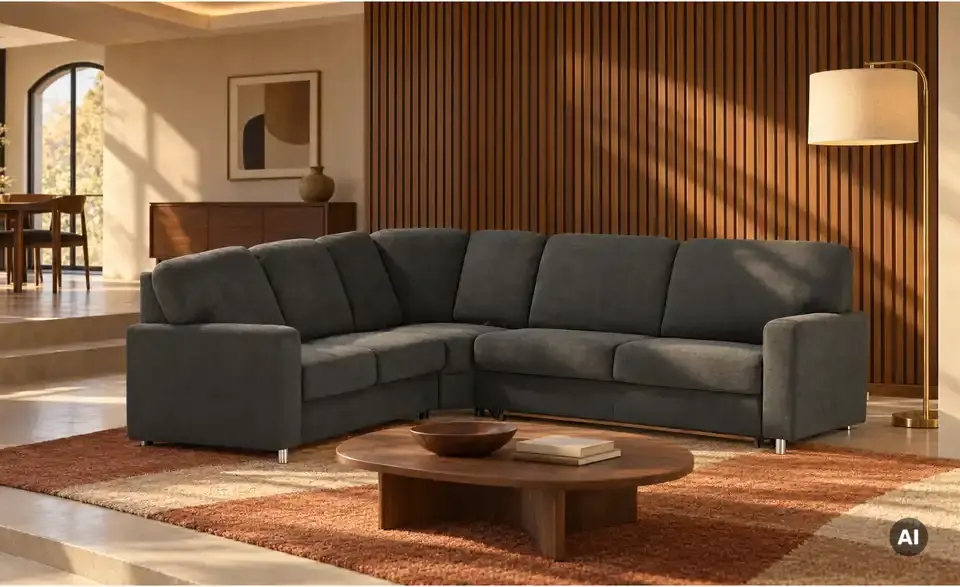 smart Ecksofa Valencia, in Wohnsituation