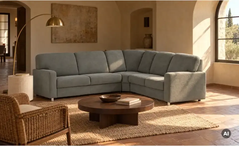 smart Ecksofa Valencia, in Wohnsituation