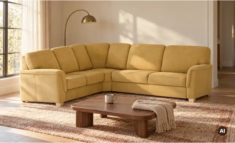 smart Ecksofa Valencia, in Wohnsituation