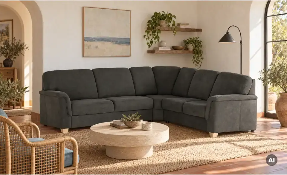 smart Ecksofa Valencia, in Wohnsituation