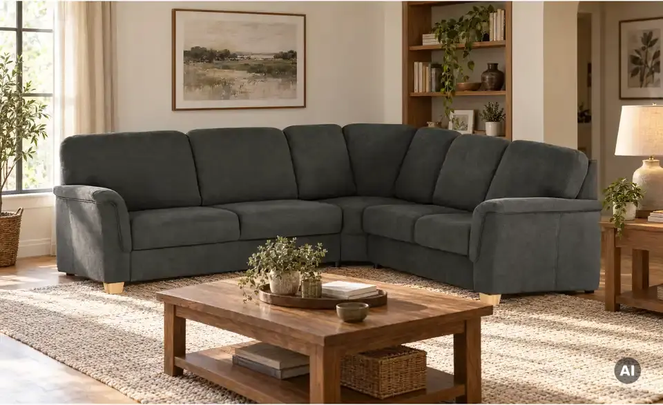 smart Ecksofa Valencia, in Wohnsituation