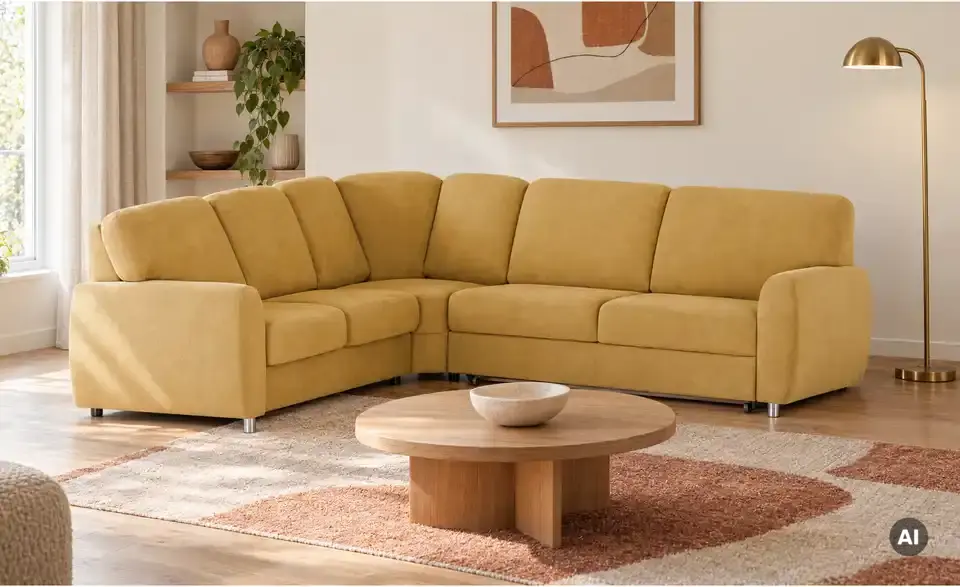 smart Ecksofa Valencia, in Wohnsituation