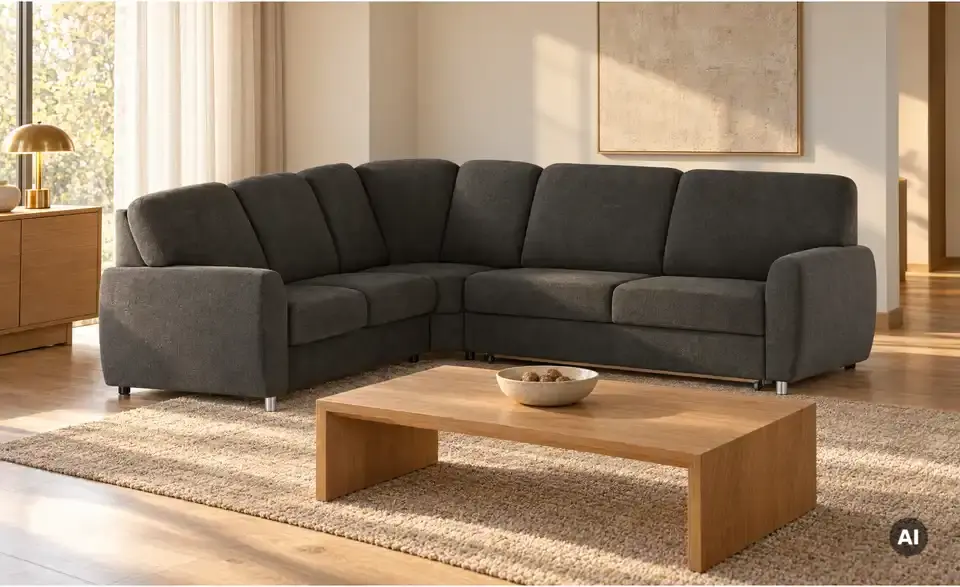 smart Ecksofa Valencia, in Wohnsituation