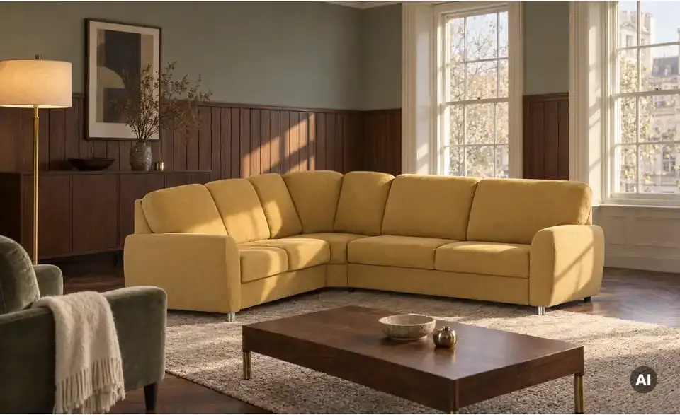 smart Ecksofa Valencia, in Wohnsituation