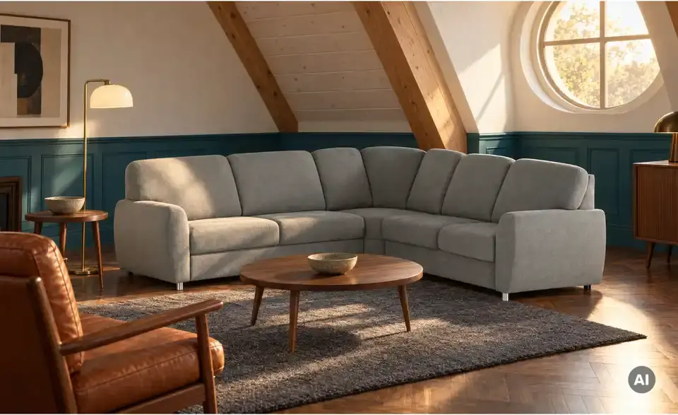 smart Ecksofa Valencia, in Wohnsituation