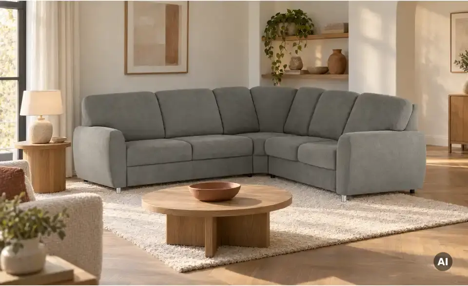 smart Ecksofa Valencia, in Wohnsituation