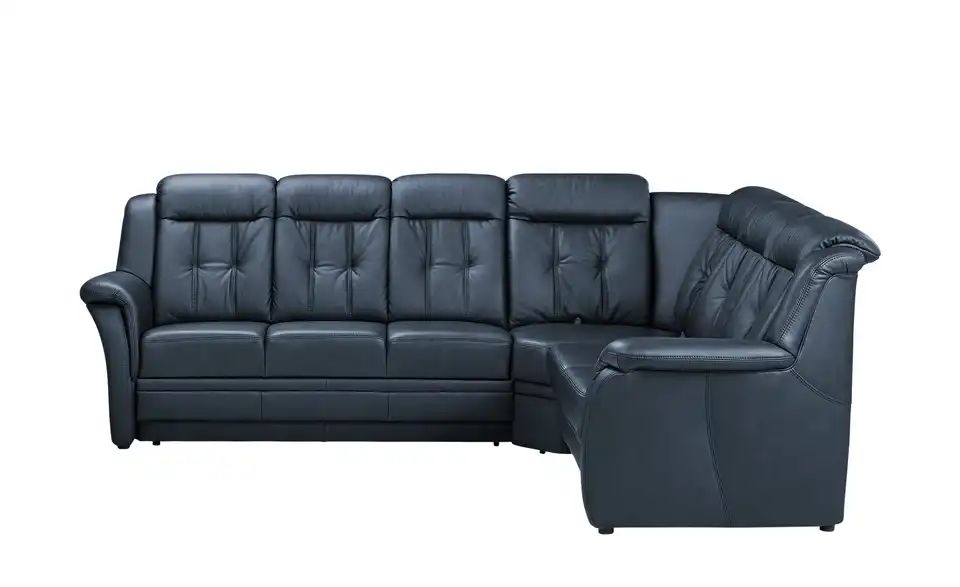 Polstermöbel Oelsa KomfortEcksofa aus Leder Andorra