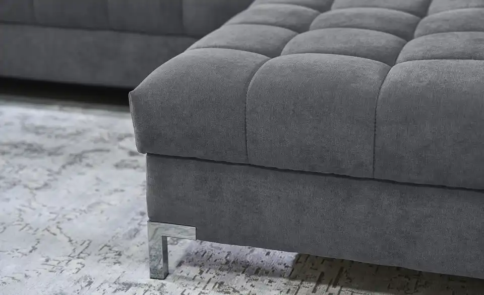 Ecksofa Arte mit verstellbaren Kopfstützen, Detailansicht