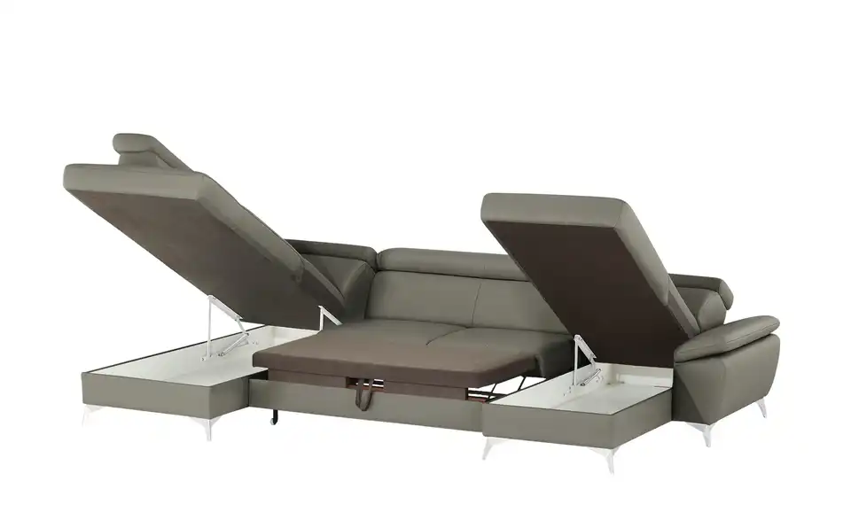 uno Wohnlandschaft Apollo mit verstellbarem Kopfteil, Funktionsansicht