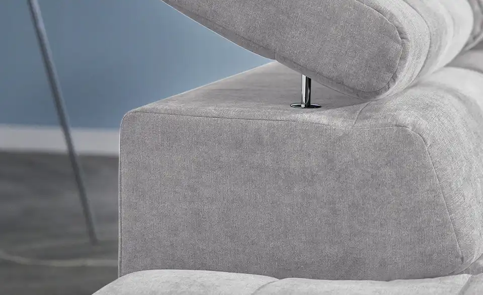 Ecksofa Arte mit verstellbaren Kopfstützen, Funktionsansicht