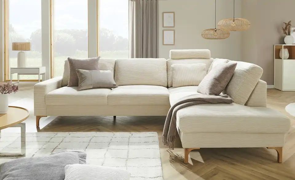 Cord-Sofa CAPA - Stellbeispiel