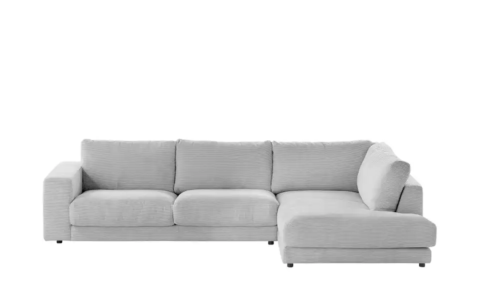 Sofa-Auflage 150 x 50 cm für 3-Sitzer, grau gestreift – großes