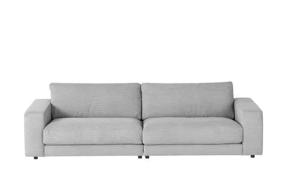 VIVA Sofa Cord Sila, 84 cm, Grey (Grau)