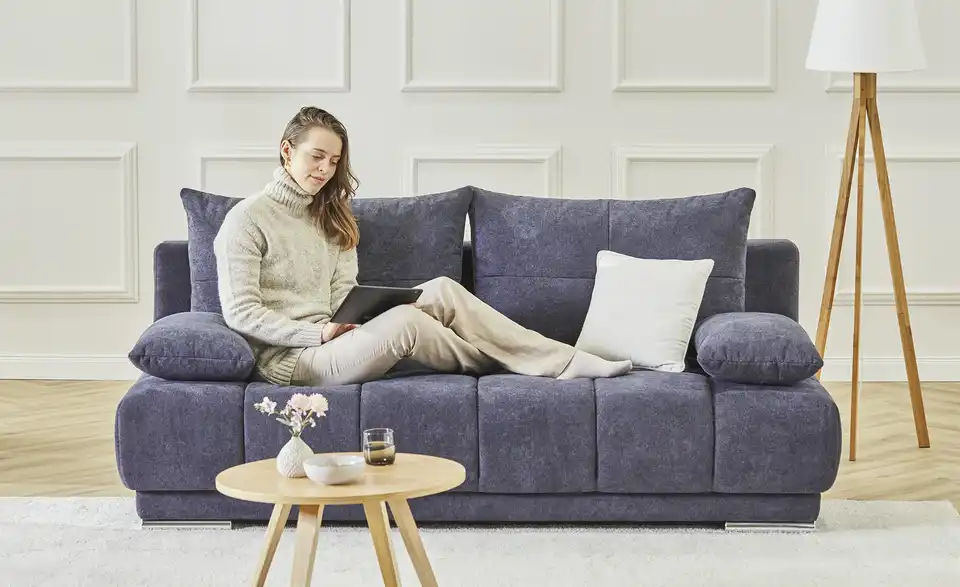 bobb Einzelsofa Isalie de Luxe mit Schlaffunktion, in Wohnsituation