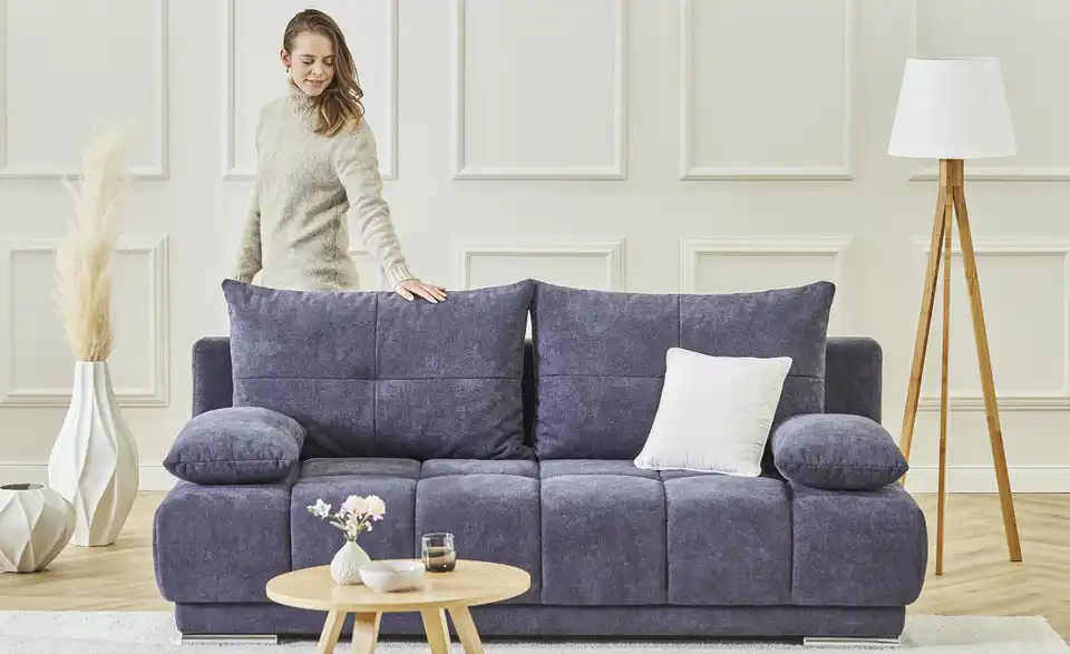 bobb Einzelsofa Isalie de Luxe mit Schlaffunktion, in Wohnsituation