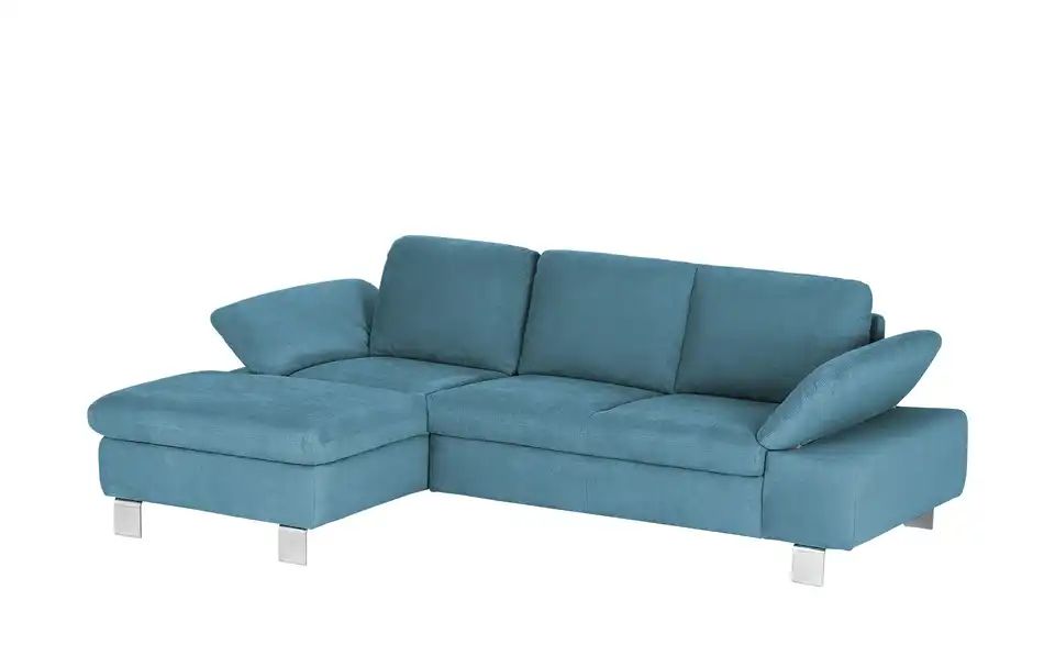 Ecksofa FINOLA Blau - Mikrofaser