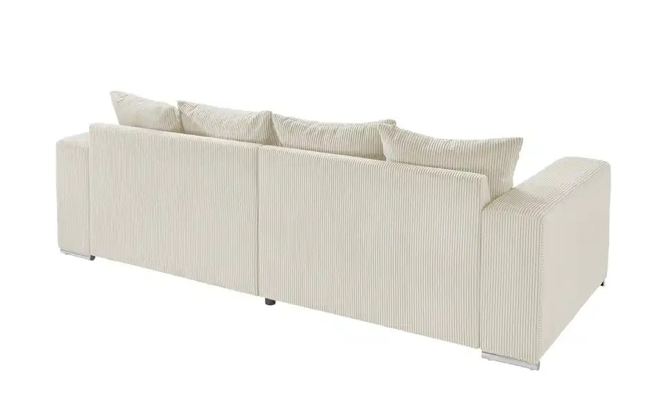 uno Bigsofa Ricardo aus Cordstoff, Rückansicht