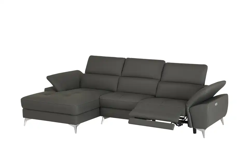 uno Leder-Ecksofa Danae klein, Funktionsansicht