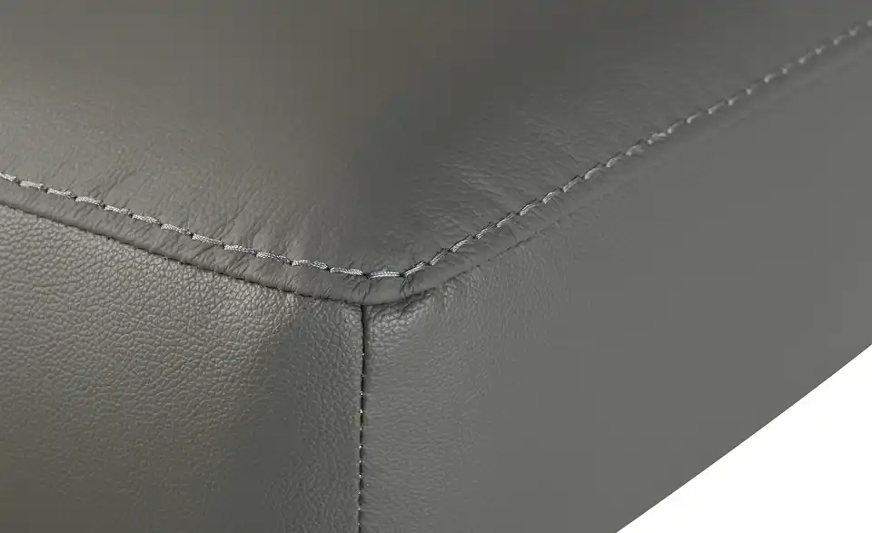 uno Leder-Ecksofa Danae klein, Detailansicht