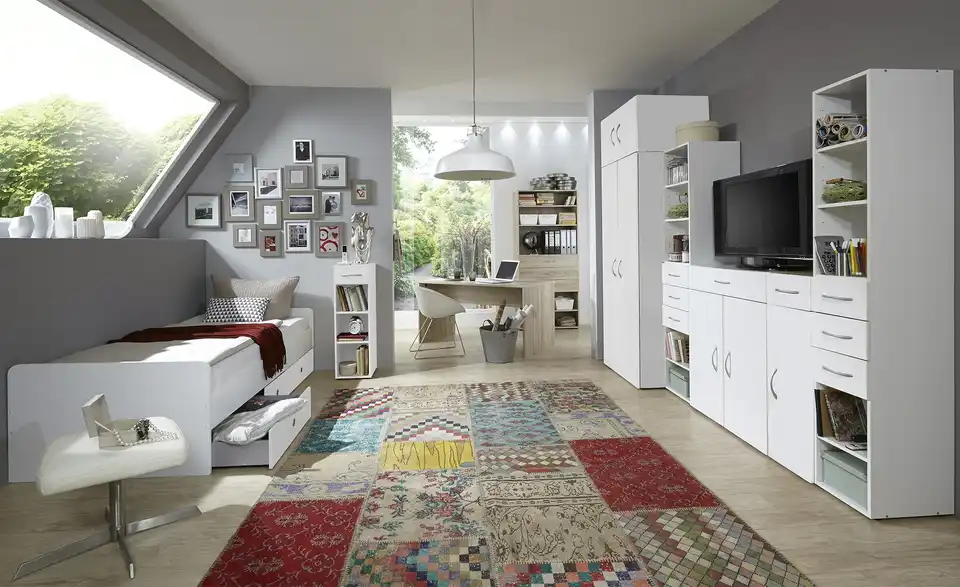 Schrank, 2-türig Multiraumkonzept, in Wohnsituation