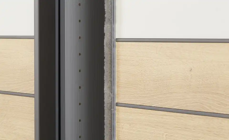 uno Schwebetürenschrank Suna, Detailansicht