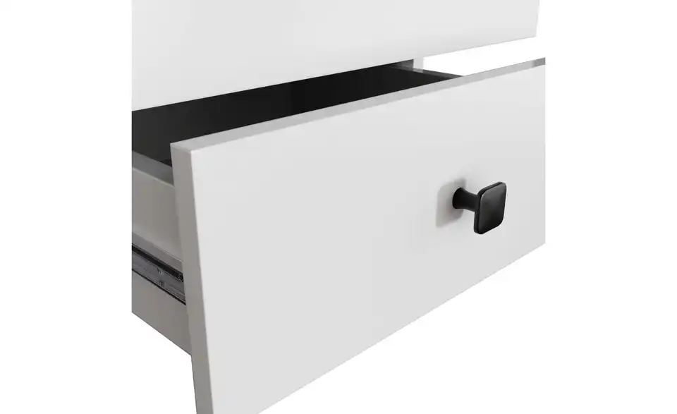 Nachttisch Luna mit 2 Schubladen, Detailansicht