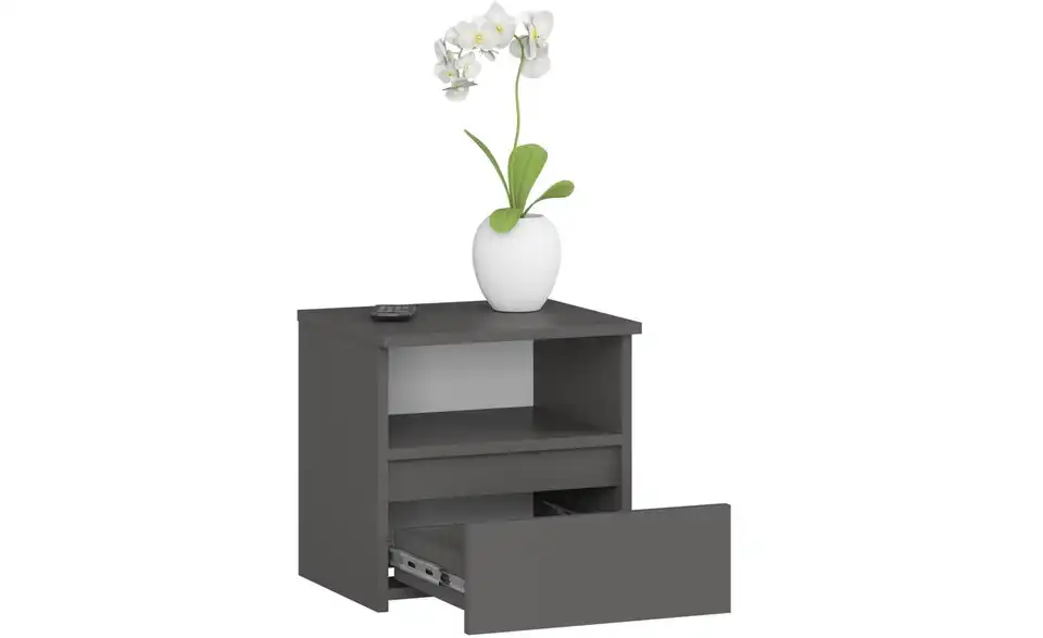 Nachttisch Carla, geöffnet