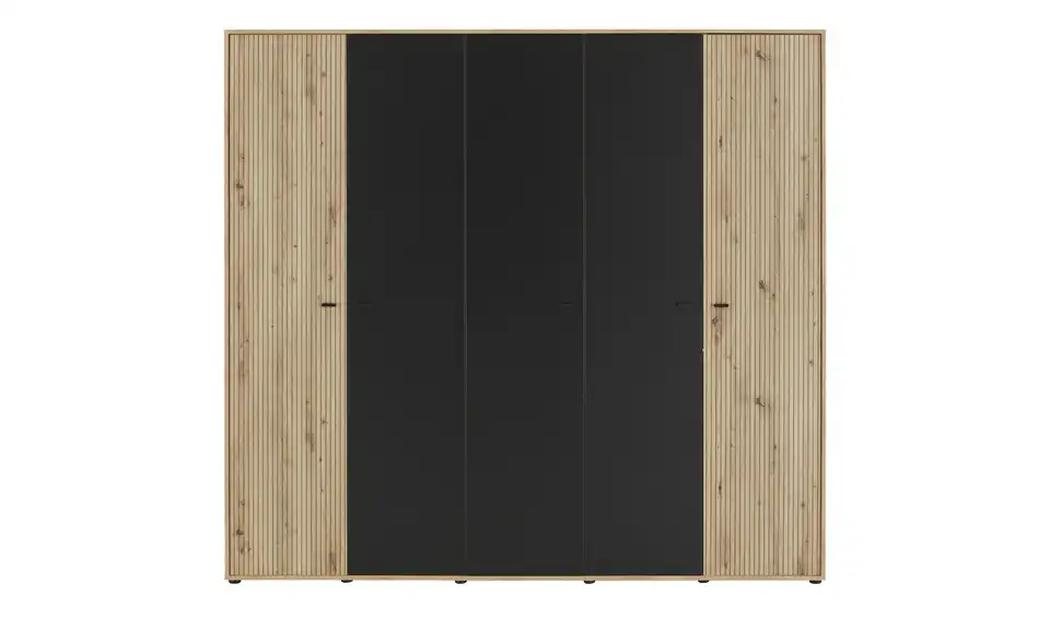 Kleiderschrank 5-türig Calvas, Frontansicht