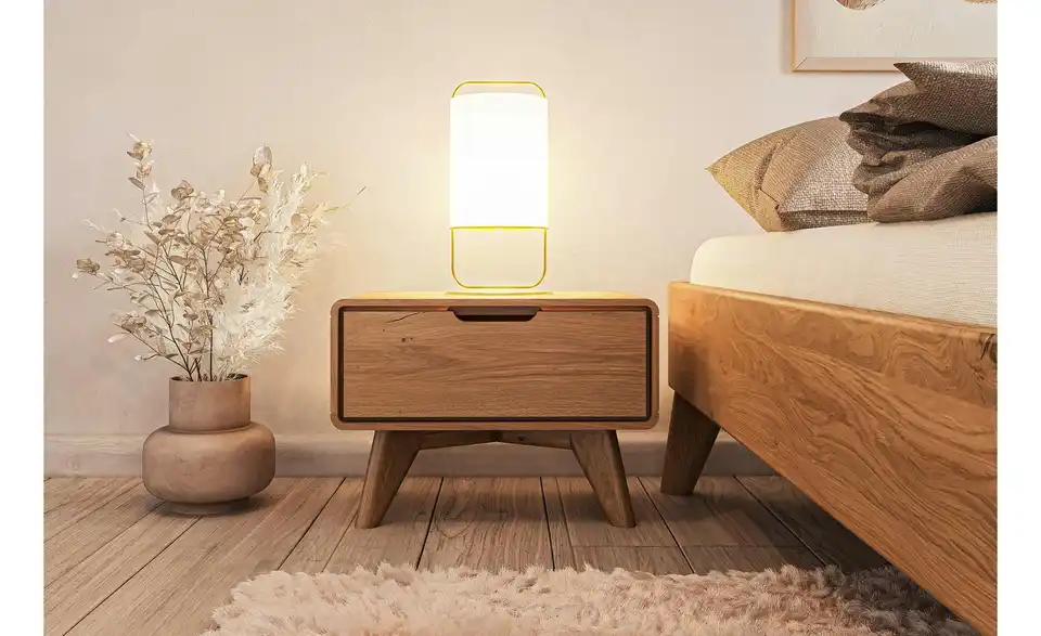 Nachttisch mit 1 Schub, in Wohnsituation