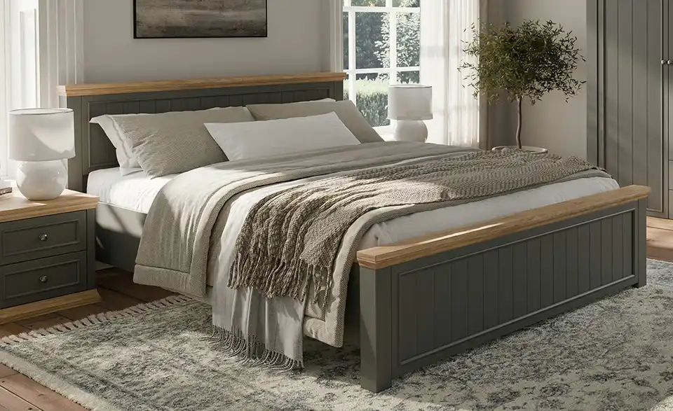 Bettgestell Countryside 180x200, in Wohnsituation