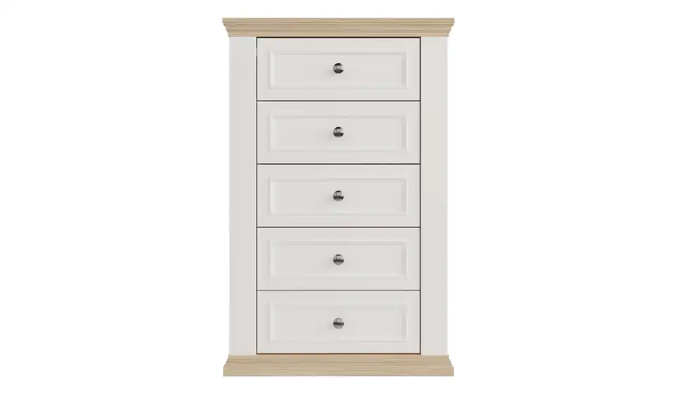 Schubkastenkommode Countryside mit 5 Schubladen, Frontansicht