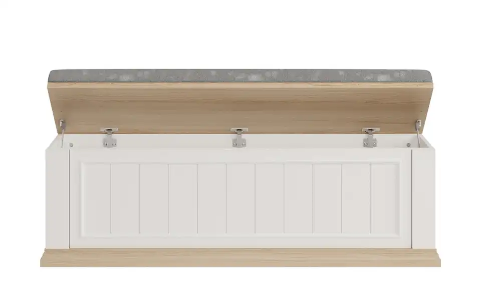 Bettbank Countryside mit Stauraum, geöffnet