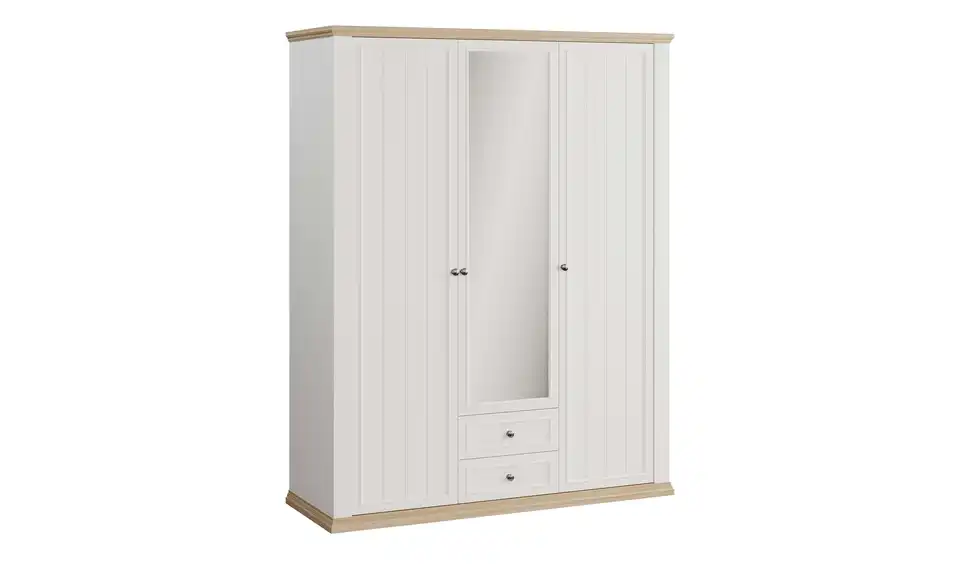 Drehtürenschrank Countryside mit Spiegel, Perspektive