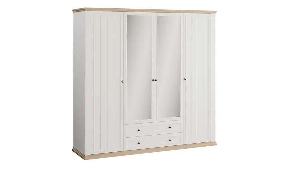 Drehtürenschrank Countryside mit Spiegel, Perspektive