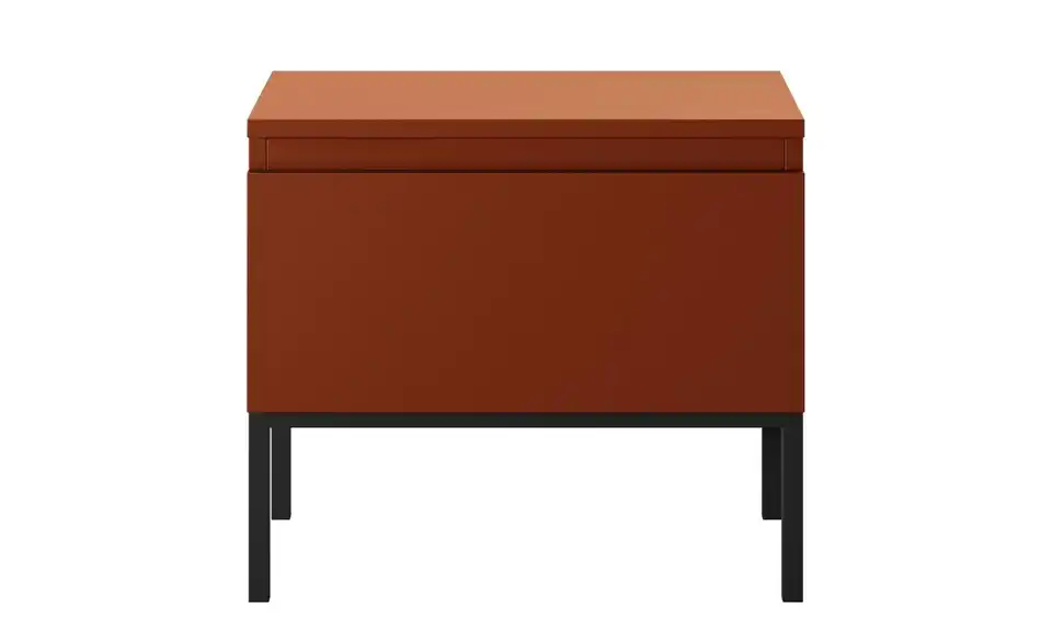 Selsey Nachtkommode Bemmi mit Kufengestell, Frontansicht