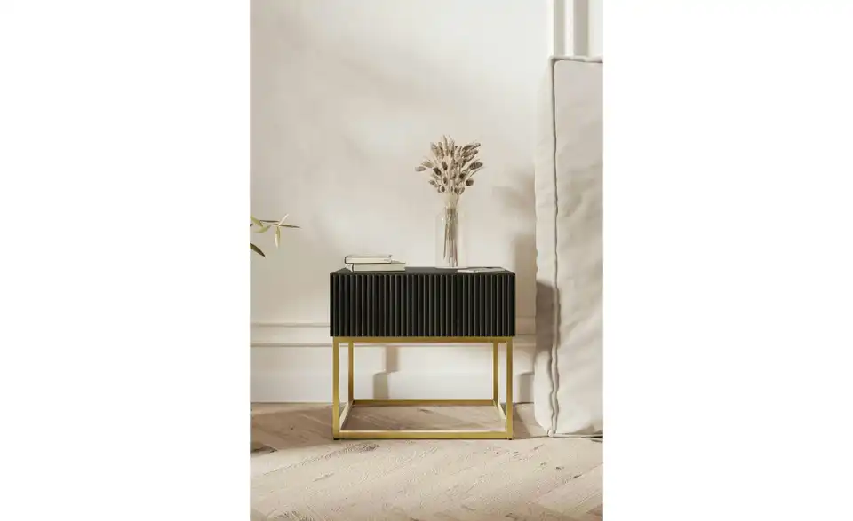 Selsey Nachtkommode Veldio mit Kufengestell, in Wohnsituation