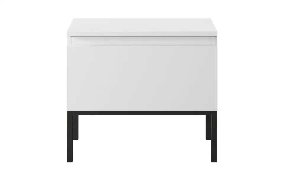 Selsey Nachtkommode Bemmi mit Kufengestell, Frontansicht