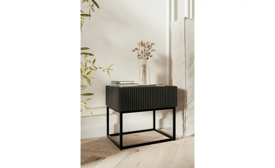 Selsey Nachtkommode Veldio mit Kufengestell, in Wohnsituation