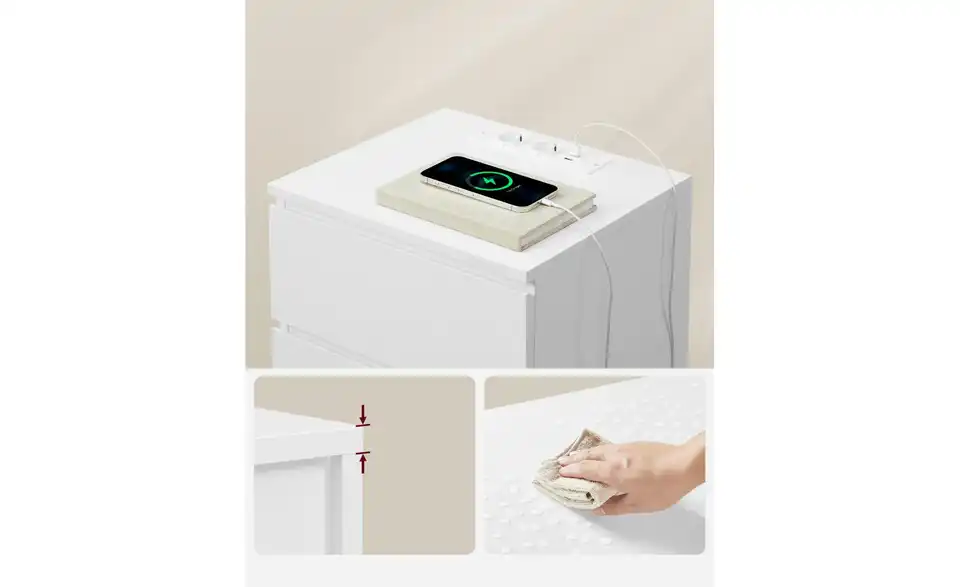 Nachttisch, Detailansicht