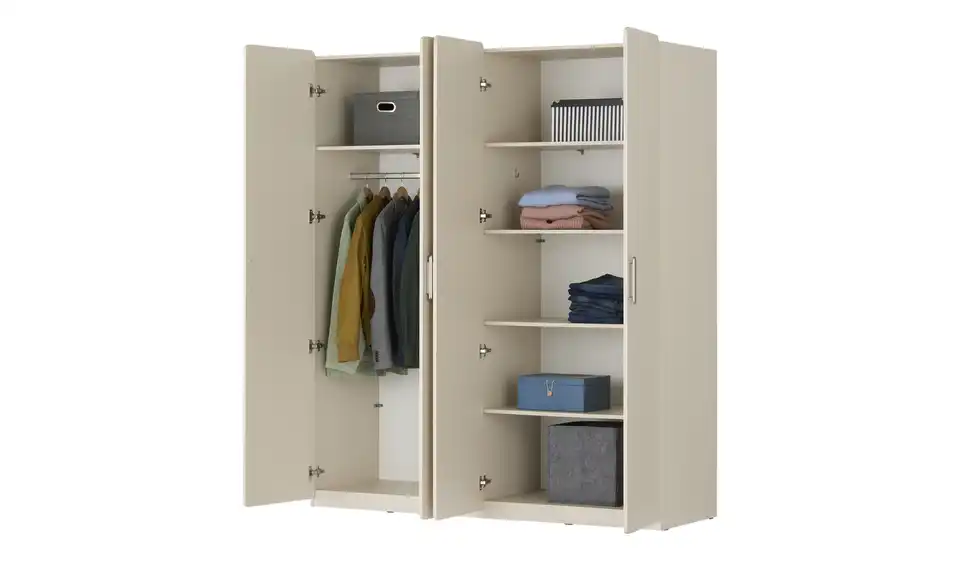 Drehtürenschrank Lydney, geöffnet